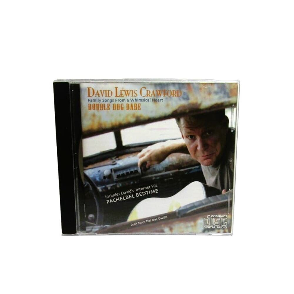 Double Dog Dare (2009) David Lewis Crawford Music CD Family Pop Rock Indie